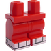 LEGO Rood Minifigure Medium Poten met Wit shoes (37364)