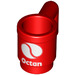 LEGO Red Mug with Octan Logo (3899)
