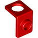 LEGO Red Neck Bracket with Stud with Thinner Back Wall (42446)