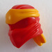 LEGO rouge Ninjago Masquer avec Bright Light Orange Headband