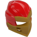 LEGO Red Ninjago Wrap with Pearl Gold Armor (66953)