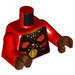 LEGO Red Okoye Minifig Torso (973 / 76382)