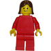 LEGO Red Outfit Lady Minifigure