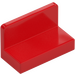 LEGO Red Panel 1 x 2 x 1 with Rounded Corners (4865 / 26169)