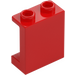 LEGO Rosso Pannello 1 x 2 x 2 con supporti laterali, bottoncini cavi (35378 / 87552)