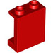 LEGO rot Panel 1 x 2 x 2 mit Seitenstützen, Hohlbolzen (35378 / 87552)