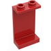 LEGO Rosso Pannello 1 x 2 x 3 senza supporti laterali, bottoncini cavi (2362 / 30009)