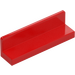 LEGO Red Panel 1 x 4 with Rounded Corners (30413 / 43337)