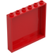 LEGO Red Panel 1 x 6 x 5 (35286 / 59349)