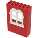 LEGO rouge Panneau 2 x 6 x 7 Fabuland mur Assembly (3890)