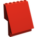 LEGO rouge Panneau 6 x 4 x 6 Sloped (30156)