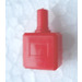 LEGO Red Perfume Bottle with Rectangular Base