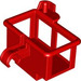 LEGO rouge Person Basket avec C-grip (92007)