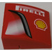 LEGO Red &quot;PIRELLI&quot;, Shell Logo, Air Intake (Right) Stickered Assembly