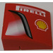 LEGO Punainen &quot;PIRELLI&quot;, Shell Logo, Air Intake (Right) Stickered Assembly