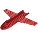 LEGO Rood Vliegtuig Onderzijde 26 x 24 x 1.33 (67138)