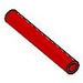 LEGO Rood Plastic slang 2.4 cm (3 Noppen) (41196 / 58856)