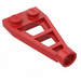 LEGO Red Plate 1 x 2 Triangle with Stud Hole (4596)