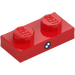 LEGO Red Plate 1 x 2 with BMW Logo (3023 / 106744)