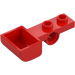 LEGO Rood Plaat 1 x 2 met Gat en Emmer (88289)