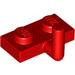 LEGO rouge assiette 1 x 2 avec Crochet (Bras horizontal de 5 mm) (43876 / 88072)