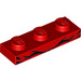 LEGO Red Plate 1 x 3 with Angry Kitty Eyes (3623 / 20726)