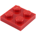 LEGO Red Plate 2 x 2 (3022 / 94148)