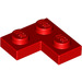 LEGO rouge assiette 2 x 2 Coin (2420)