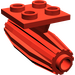LEGO rot Platte 2 x 2 mit Düsentriebwerk (4229)