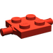 LEGO Rood Plaat 2 x 2 met Twee Wiel Holders (4600 / 67687)