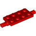 LEGO Rood Plaat 2 x 4 met Pins (30157 / 40687)