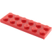 LEGO Red Plate 2 x 6 (3795)