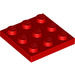 LEGO Red Plate 3 x 3 (11212)