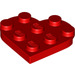 LEGO rot Platte 3 x 3 Runden Herz (39613)