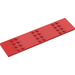 LEGO Red Plate 4 x 16 with 24 studs (4607)