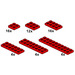 LEGO Red Plates Set 10058