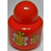LEGO rouge Primo Rond Rattle 1 x 1 Brique avec 4 bees (2 groups of 2 bees) (31005)