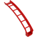 LEGO Rot Schiene 2 x 16 x 6 Bogen mit 3.2 Shaft (26560)