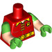 LEGO Red Robin - Laughing Minifig Torso (973 / 16360)