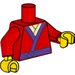 LEGO Red Roby Minifig Torso (973)