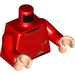 LEGO Red Ron&#039;s Distressed Sweatshirt Torso (973 / 76382)