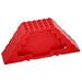 LEGO Rood Roof 16 x 4 x 5 met Scharnier Stubs (45405)