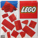 LEGO Red Roof Bricks, Steep Pitch Set 811-1