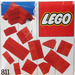 LEGO Red Roof Bricks, Steep Pitch 811-1