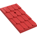 LEGO Rood Roof Helling 4 x 6 met Top Gat
