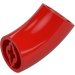 LEGO Red Round Brick with Elbow (Longer) (5489)