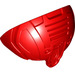 LEGO rouge Arrondi Épaule Armor avec Vents (98571)