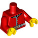 LEGO Rouge Royal Gardien Torse (973 / 88585)