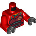 LEGO Red Samurai X Torso (973 / 76382)