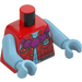 LEGO Red Sandy Minifig Torso (973 / 76382)